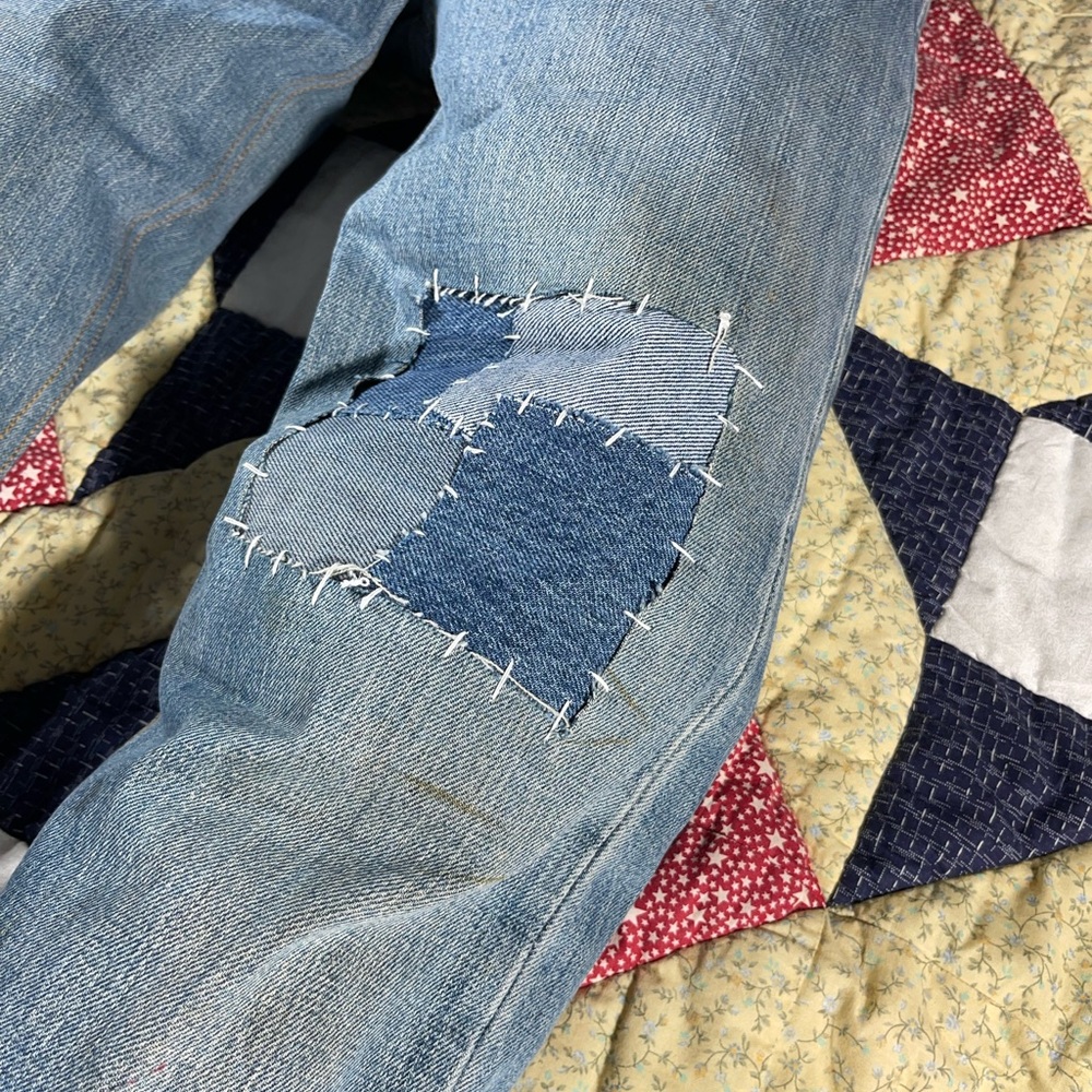 Patchwork Levi’s - Picture 3 of 5